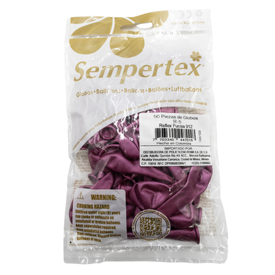 GLOBOS SEMPERTEX 5 REFLEX FUCSIA C50