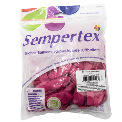 GLOBOS SEMPERTEX 9 FASHION FUCSIA C50