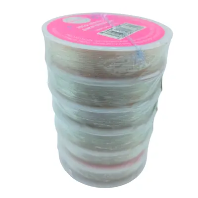 HILO ELASTICO TRANSPARENTE .80MM 25M
