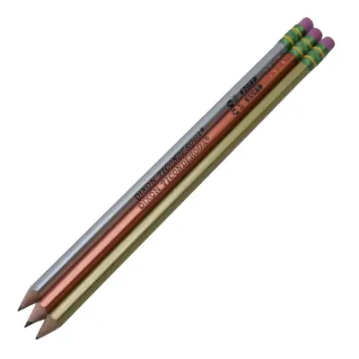 LAPIZ 2HB TICONDEROGA METALICO DIXON