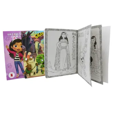 [L16HRL] LIBRO COLOREAR PERSONAJES 16H