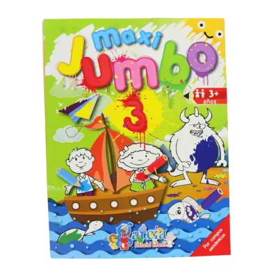 [9789685229555] LIBRO PREESCOLAR MAXI JUMBO 3 GARCIA