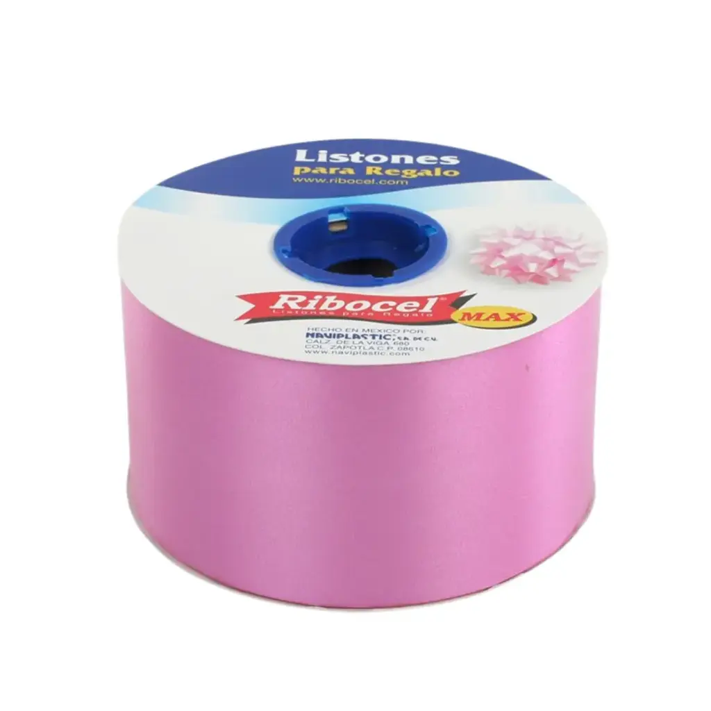 [LR33RM] LISTON RIBOCEL 22 LISO ROSA MEX 09