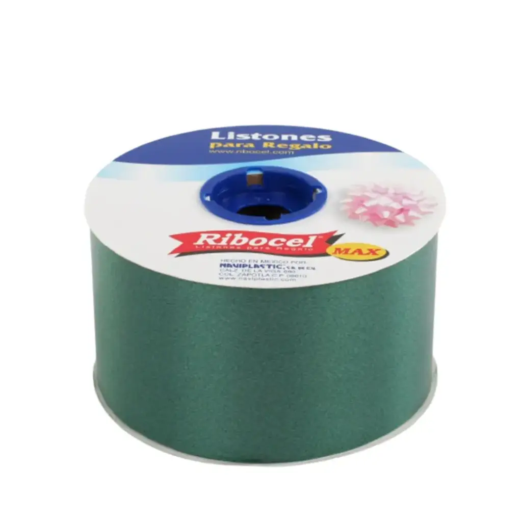 [7501012175456] LISTON RIBOCEL 22 LISO VERDE 5