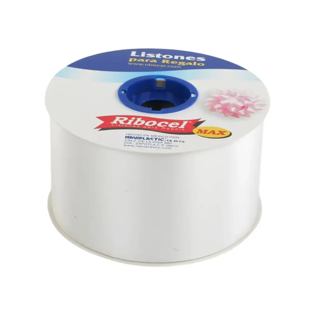 [7501012175418] LISTON RIBOCEL 22 LISO BLANCO