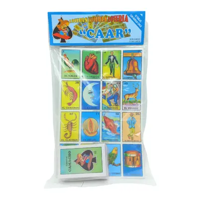 [7503013709012] LOTERIA 10 CARTAS CAAR AZUL