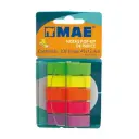 MEMOTIPS BANDERITAS SEÑALES PLASTICAS NEON 200H MAE