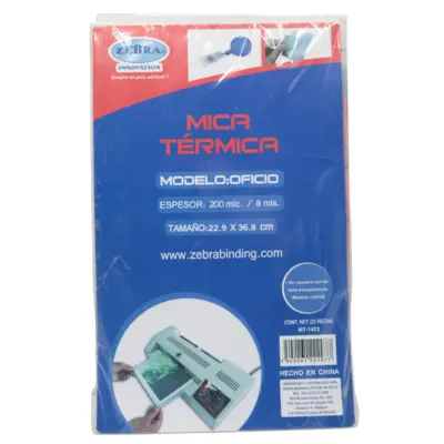 MICA TERMICA OFICIO 22.9X36.8 8" ZEBRA