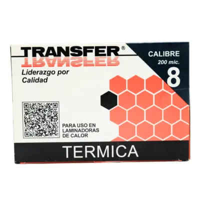 [7502237966430] MICA TERMICA 95X135MM 8" TRANSFER