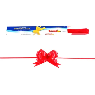 [7501012183888] MOÑO RIBOMATIK LISO MED ROJO C50