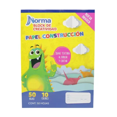 [7702111349032] NORMA BLOCK PAPEL CONSTRUCCION 50H 534903