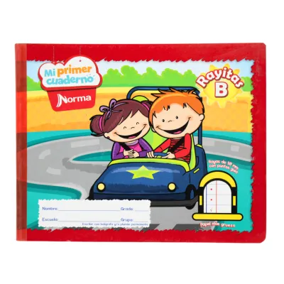 NORMA CUADERNO 526550 COSIDO RAYITAS B 72H