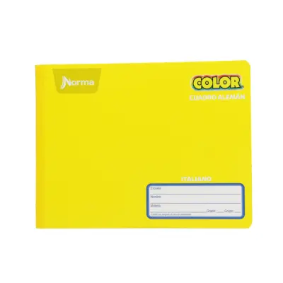 CUADERNO ITALIANO COSIDO ALEMAN C14 100H NORMA 360 581300