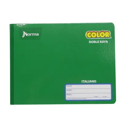 CUADERNO ITALIANO COSIDO DR 100H NORMA 360