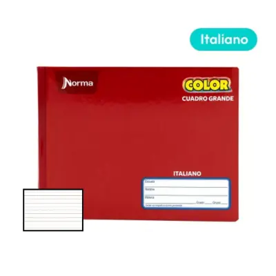 [7702111812956] CUADERNO ITALIANO COSIDO RY 100H NORMA 360