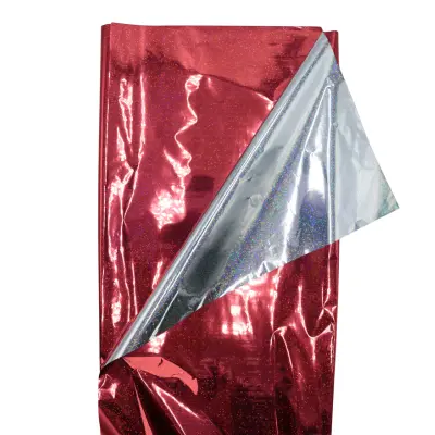 [7506288815280] PAPEL REGALO MET HOLOGRAFICO PUNTOS ROJO NAVIPL