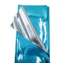 PAPEL REGALO METALICO LISO TURQUESA NAVIPLASTIC