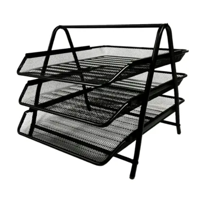 [7502286760072] PAPELERA 3 NIVELES MALLA MAE BM-3