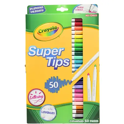 [7501058251503] PLUMINES CRAYOLA SUPER TIPS C50