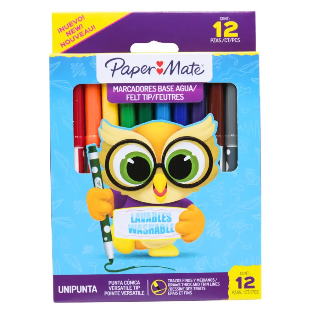 [7795245101027] PLUMINES C12 PAPERMATE UNIPUNTA