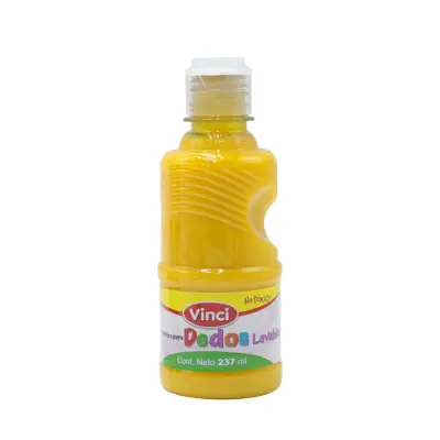 [7501014601304] PINTURA LAVABLE DIGITAL AMARILLO 237ML VINCI