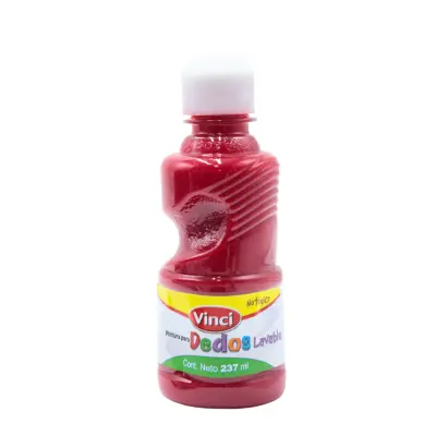 [7501014601380] PINTURA LAVABLE DIGITAL ROJO 237ML VINCI