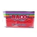 PLASTILINA 180GR ROJO BACO 54