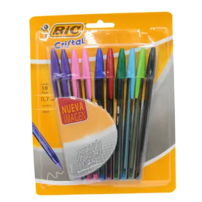 BOLIGRAFO 0.7MM COLORES C10 BIC FASHION ULTRA FINO