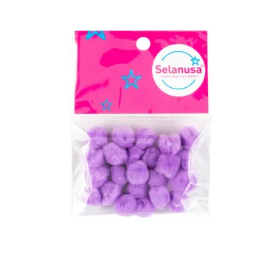 [PP13M23] POMPON 13MM LILA 23 C25