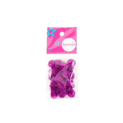 POMPON 13MM MORADO 8-30 C25