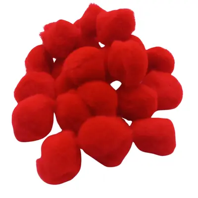 [7506305125347] POMPON 18MM ROJO 16 C25 PZ