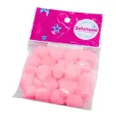 POMPON 18MM ROSA PALIDO 10 C25 PZ