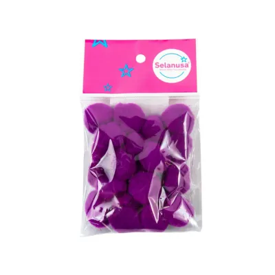 POMPON 25MM MORADO 30 C25