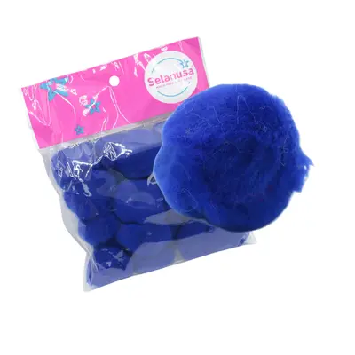 [7506305177360] POMPON 38MM AZUL REY 09 C20