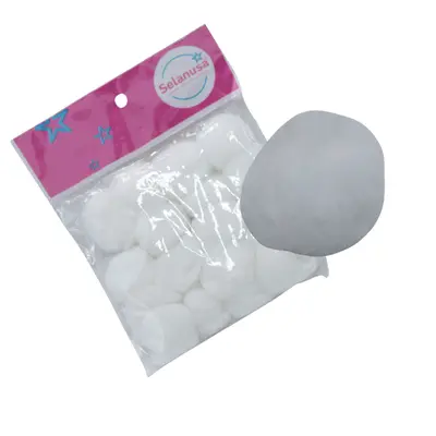 [PP38M01] POMPON 38MM BLANCO 01 C20