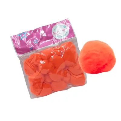 [PP38M05] POMPON 38MM NARANJA 05 C20