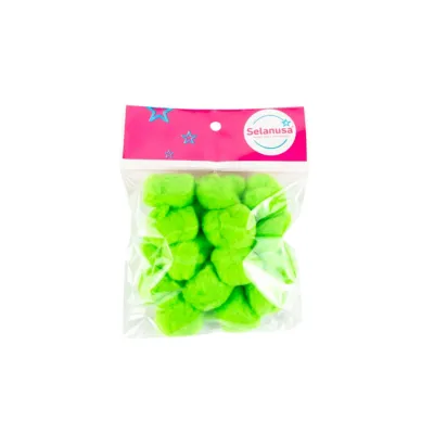 [PP38MVM] POMPON 38MM VERDE MANZANA C20