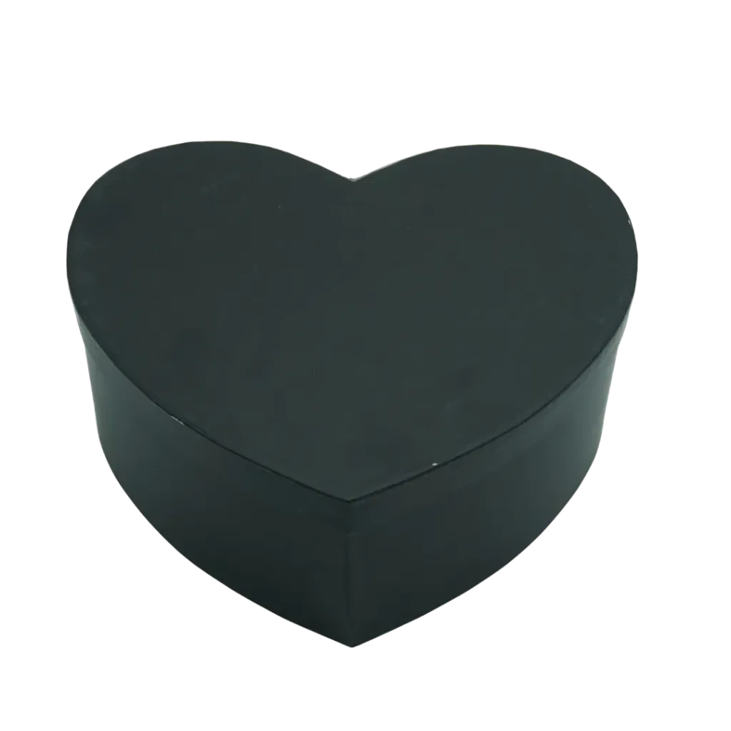 [RBCCN5] RB CAJA CORAZON EN NEGRO MA-067 #5