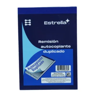 REMISION AUTOCOPIANTE DUPL 44H ESTRELLA 658