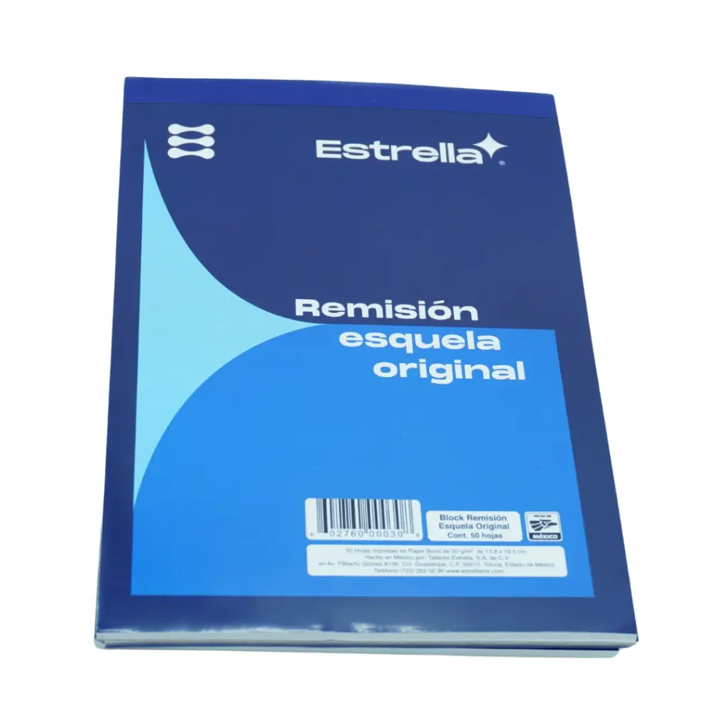 [602760000308] REMISION ESQUELA ORIG 50H ESTRELLA 030