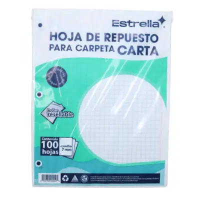 [602760005594] REPUESTO CARPETA C7 C100 ESTRELLA