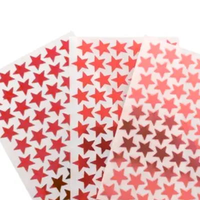 [01244] SELLO CARTERA ESTRELLA ROJO PADI