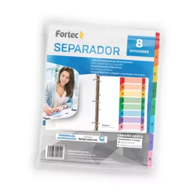 SEPARADOR 8 DIVISIONES FORTEC