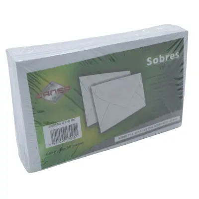 [7501090170251] SOBRE VISITA 4 6.7X10.8CM CANSA/MAPASA