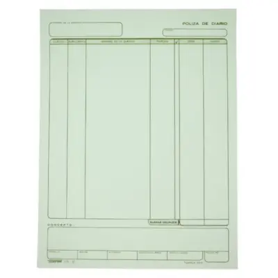 [7502219020013] POLIZA DE DIARIO 50H TECNO 101