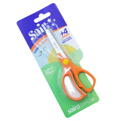 [7506348401057] TIJERA ESCOLAR 5" SAIRA TJ-012