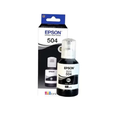 [010343938748] TINTA EPSON T504 NEGRO