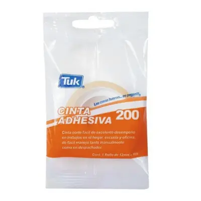 [72167202750] CINTA TRANSPARENTE 12X10 TUK 200 C50