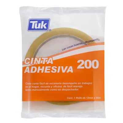 [721672027231] CINTA TRANSPARENTE 12X65 TUK 200
