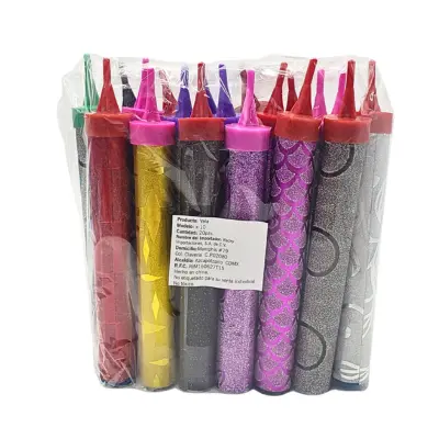 [PF007] VELA CHISPERA DIAMANTADA 15 CM